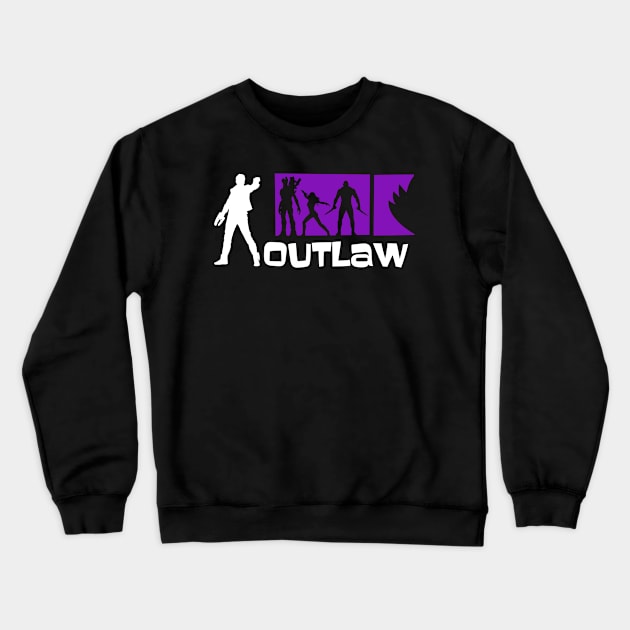 Outlaw Crewneck Sweatshirt by alecxps